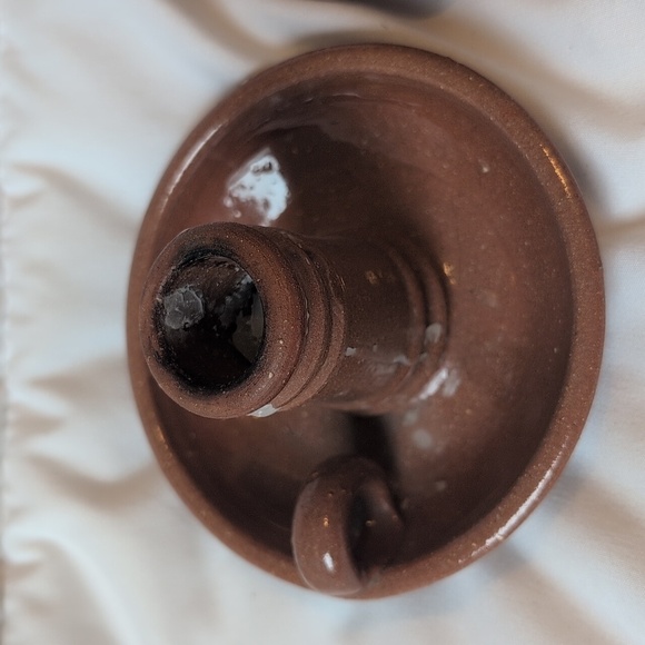 Vintage Greenfield Village Pottery Candle Stick Holders - Picture 3 of 9